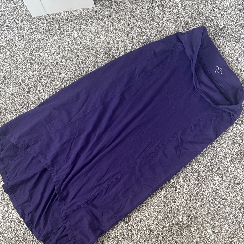 Athleta Deep Purple Maxi Pull-On Skirt